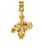 Military Jewelry, Military Charms, Navy, USN, Military Gifts, Navy Supply Corps Charm, Gold