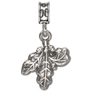 Military Jewelry, Military Charms, Navy, USN, Military Gifts, Navy Supply Corps Charm, Silver
