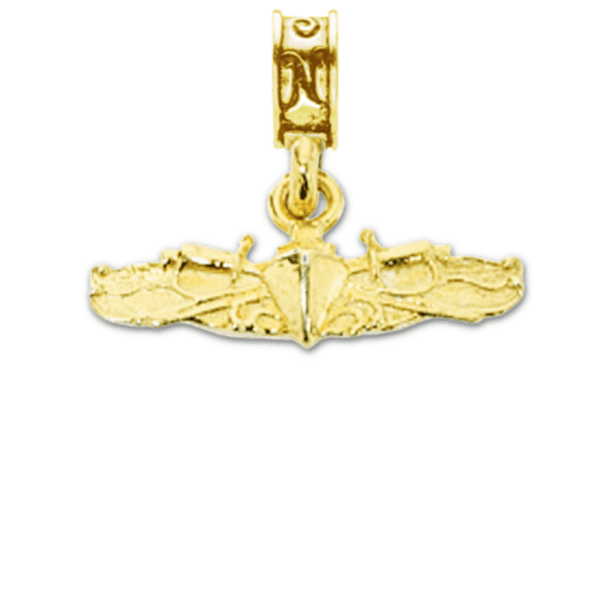Military Jewelry, Military Charms, Navy, USN, Military Gifts, Surface Warfare Officer Gold