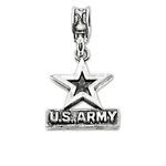 US Army Army Military Gift Charm Logo Army Emblem