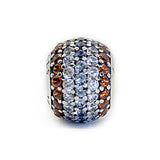 Coast Guard Charm, USCG, Petite Pave