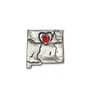 Military Jewelry, Military Charms, Military Gifts, Travel Charm, New Mexico Charm