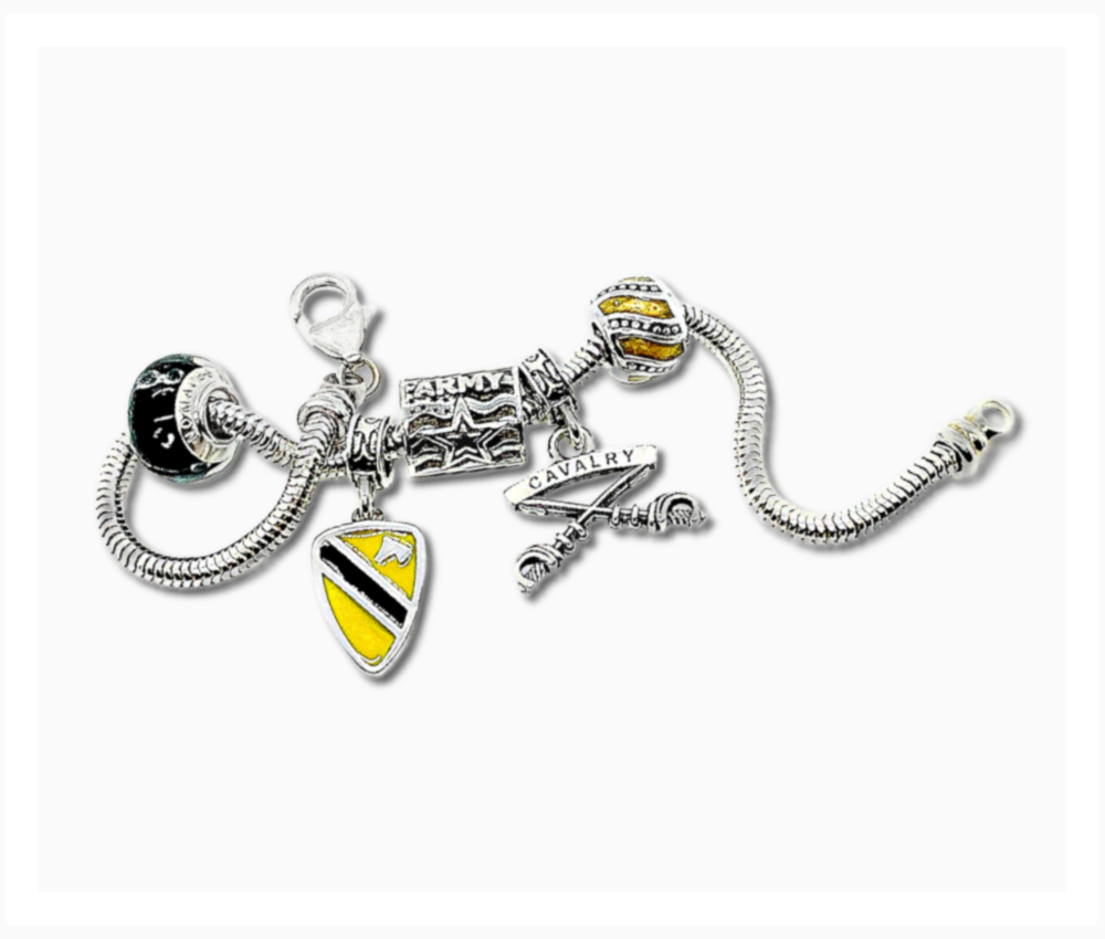 Army Charm Usmc Pandora Charm Sterling Silver 13x19mm Says USMC