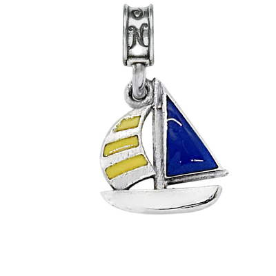 NS Newport Sailboat Charm