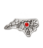 Military Jewelry, Military Charms, Military Gifts, Travel Charm, North Carolina Charm