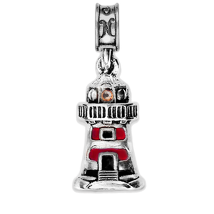 sterling silver light house charm