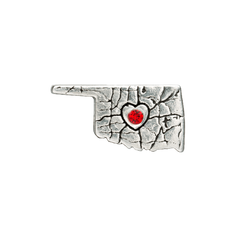 Military Jewelry, Military Charms, Military Gifts, Travel Charm, Oklahoma Charm