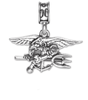 Military Jewelry, Military Charms, Navy, USN, Military Gifts, Navy Seal Charm