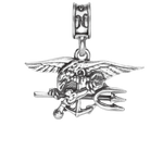 Military Jewelry, Military Charms, Navy, USN, Military Gifts, Navy Seal Charm