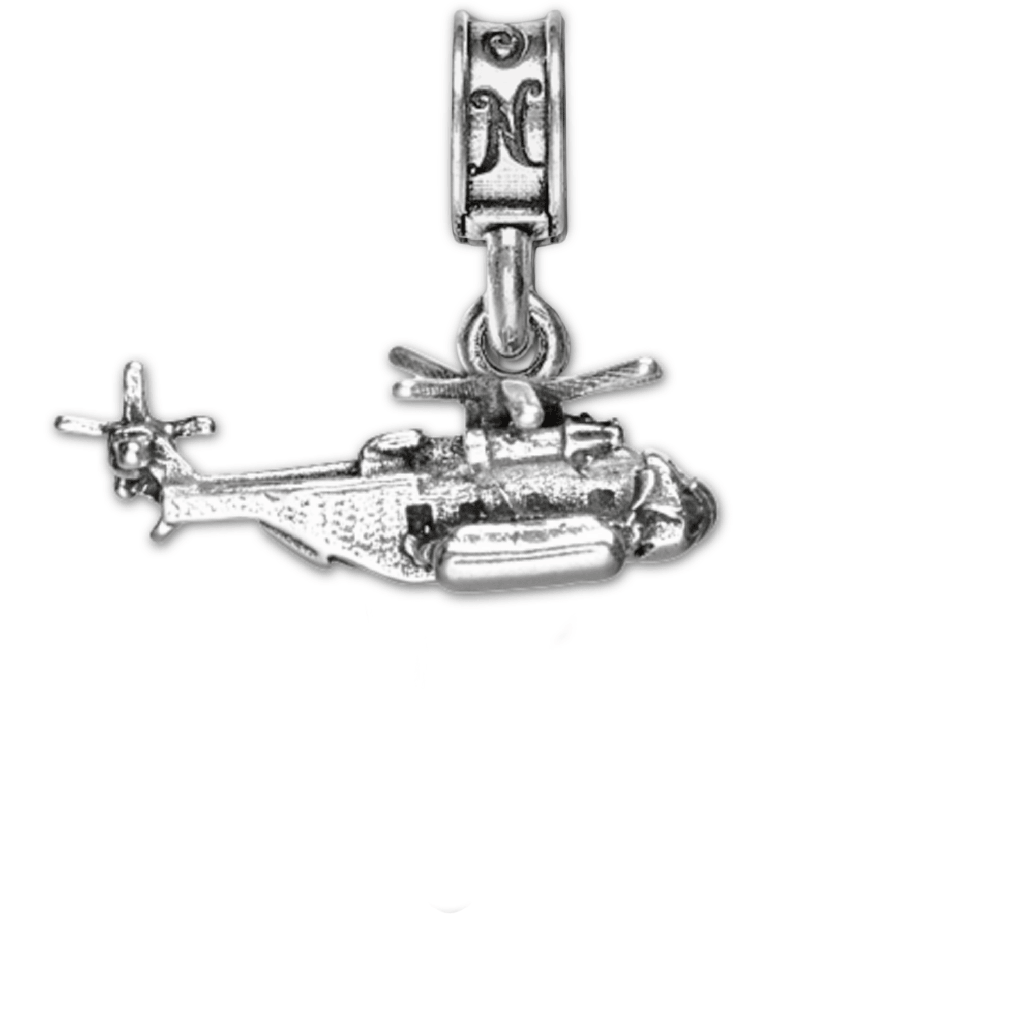 Military Jewelry, Military Charms, Military Gifts, Military Aviation, CH-53E Helicopter Charm