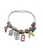 Blue Star Flag Charm