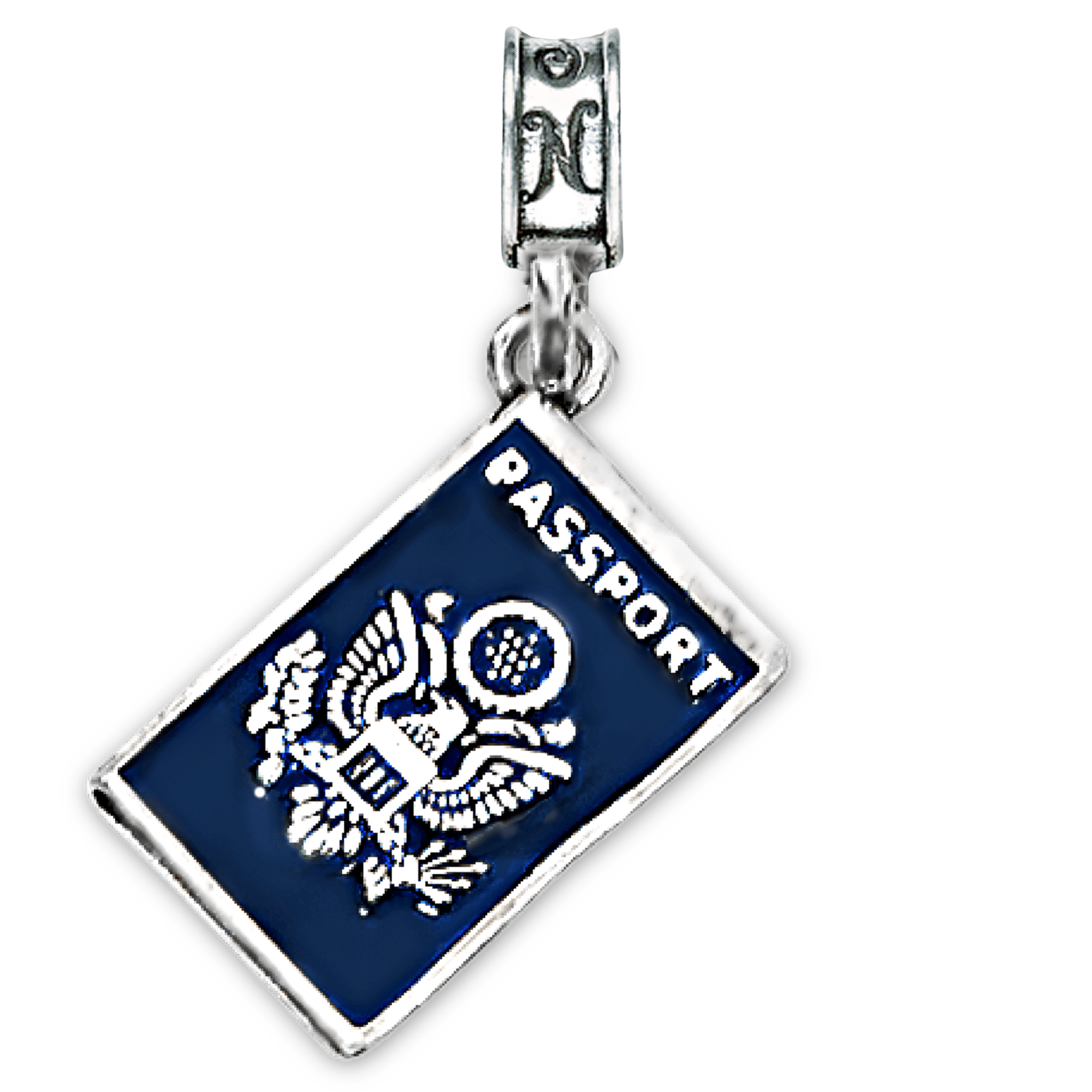 Military Jewelry, Military Charms, Military Gifts, Travel Charms, Passport Charm, military spouse, deployment, 