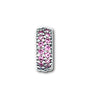 Pink Pave Bead Charm