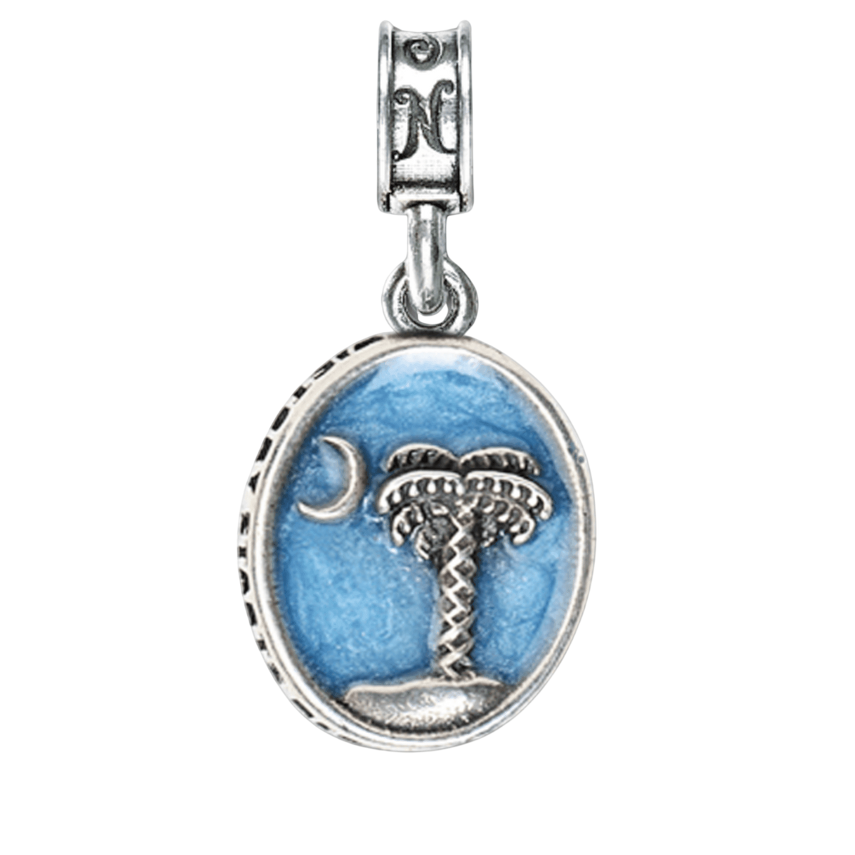 Fort Jackson Palm and Moon Charm
