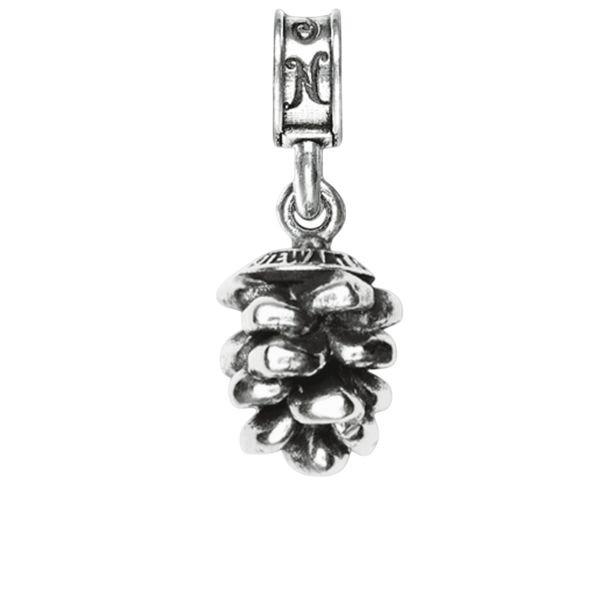Fort Stewart Pinecone Charm