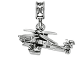 Apache Helicopter Charm