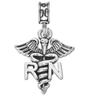 Military Jewelry, Military Charms, Military Gifts, Registered Nurse Charm, RN Charm