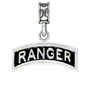 Military Jewelry, Military Charms, United States Army, Military Gifts, Ranger Tab Charm
