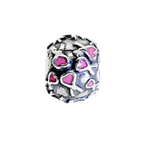 Pink Ribbons Bead Spacer