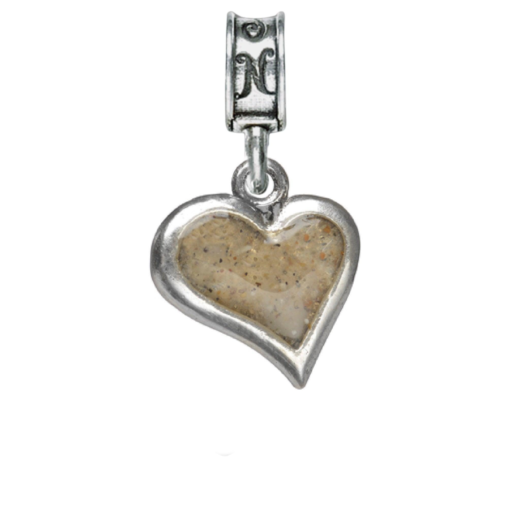 Salt of the Earth Heart Shaped Charm