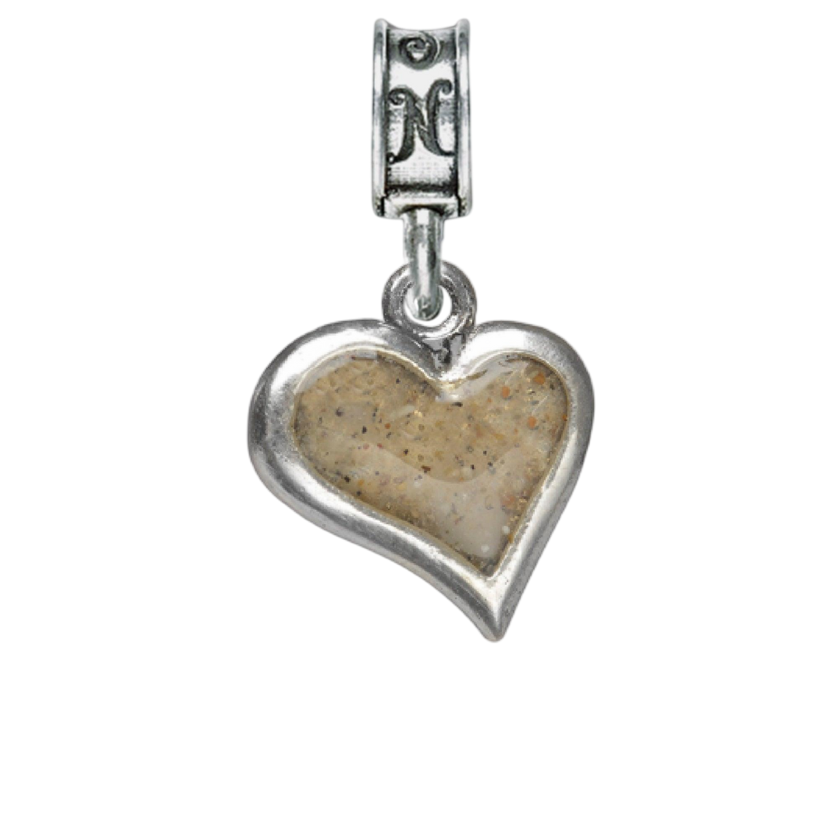 Salt of the Earth Heart Shaped Charm