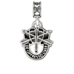Military Jewelry, Military Charms, United States Army, Military Gifts, Special Forces Charm