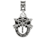 Military Jewelry, Military Charms, United States Army, Military Gifts, Special Forces Charm