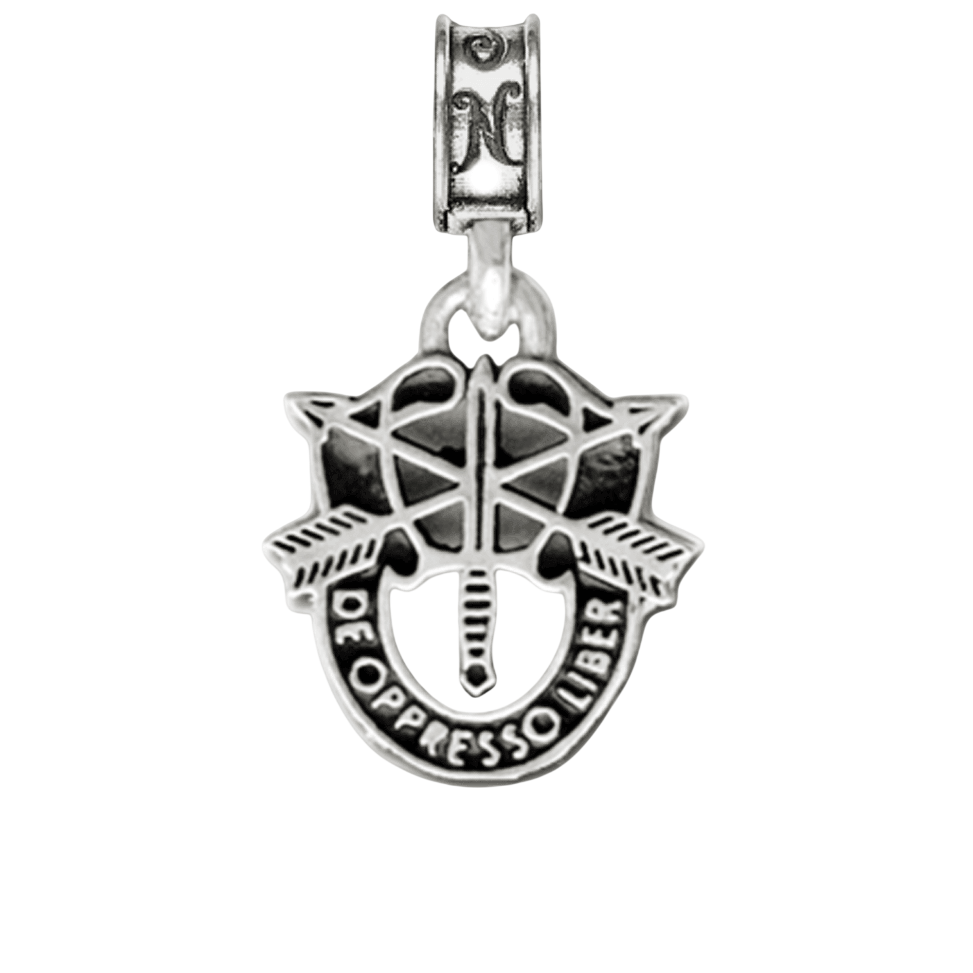 Military Jewelry, Military Charms, United States Army, Military Gifts, Special Forces Charm
