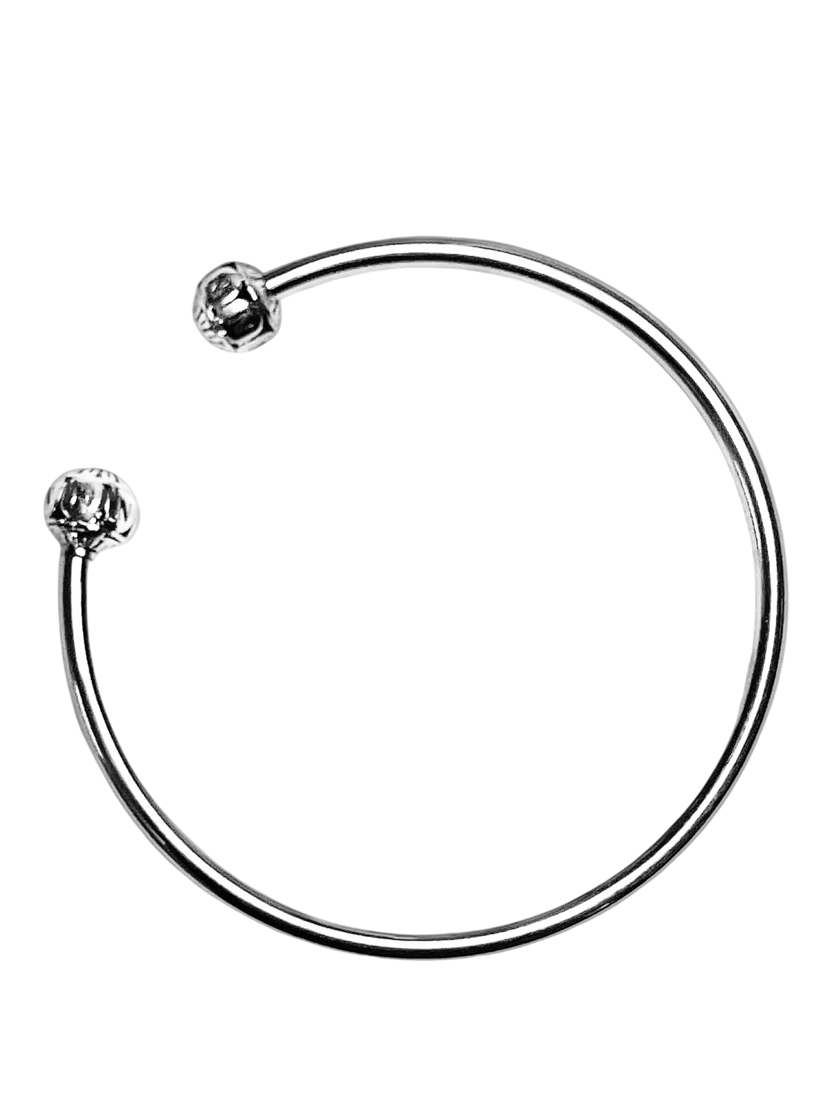 Sterling Silver Bangle Charm Bracelet