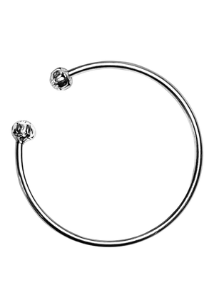 Sterling Silver Bangle Charm Bracelet
