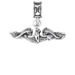Military Jewelry, Military Charms, Navy, USN, Military Gifts, Sub Service Charm, Navy Dolphin Charm