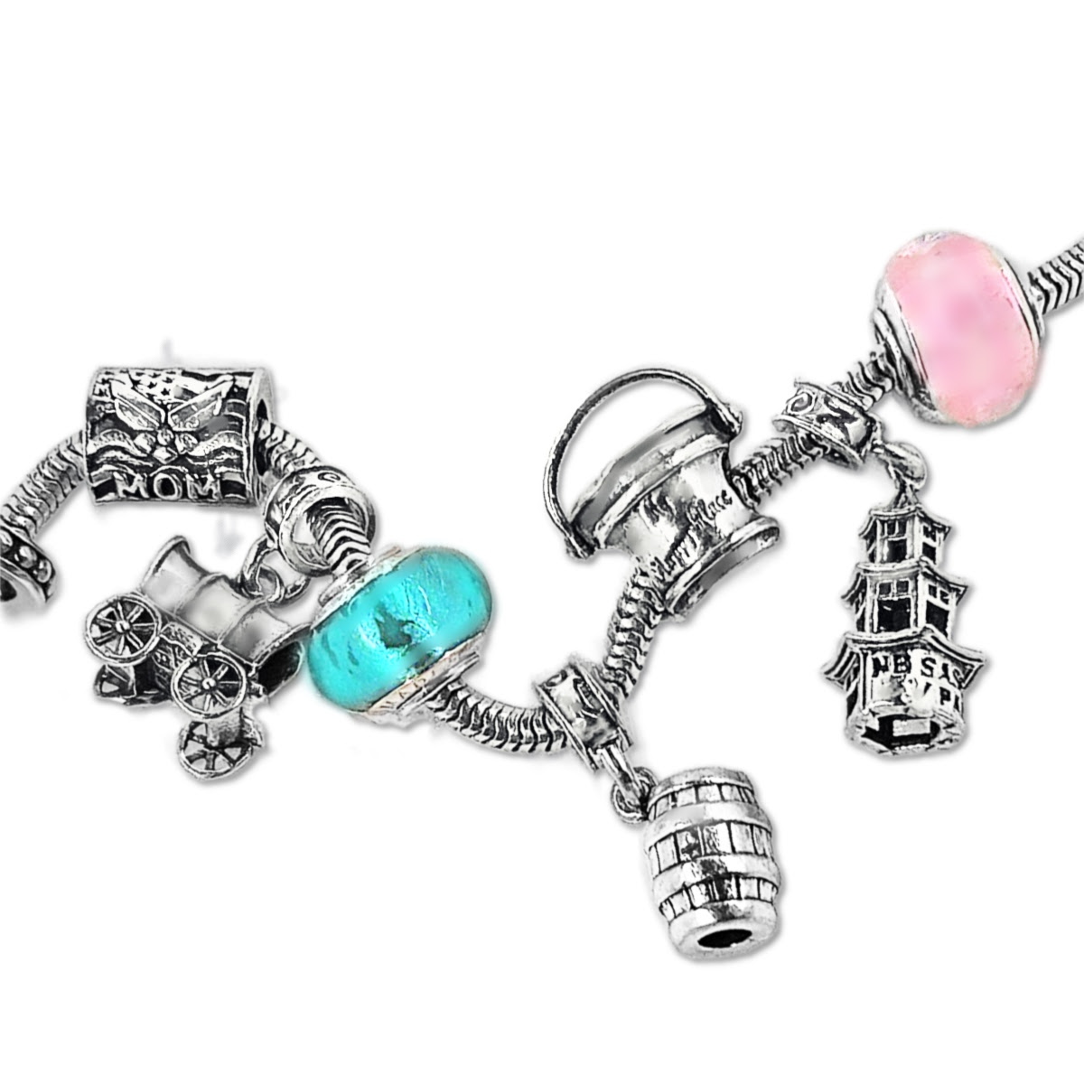 Proud Air Force Mom Bead Charm