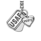 USAF, Air Force, Air Force Charm, Air Force Wife