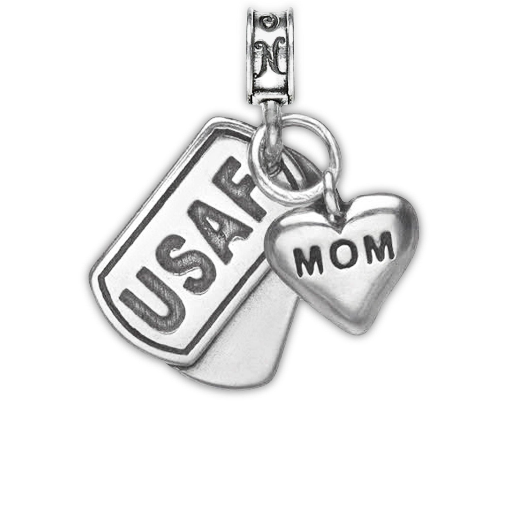 USAF, Air Force, Air Force Charm, Air Force Mom