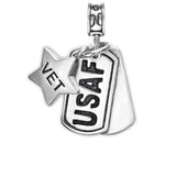 USAF, Air Force, Air Force Charm, Air Force Vet