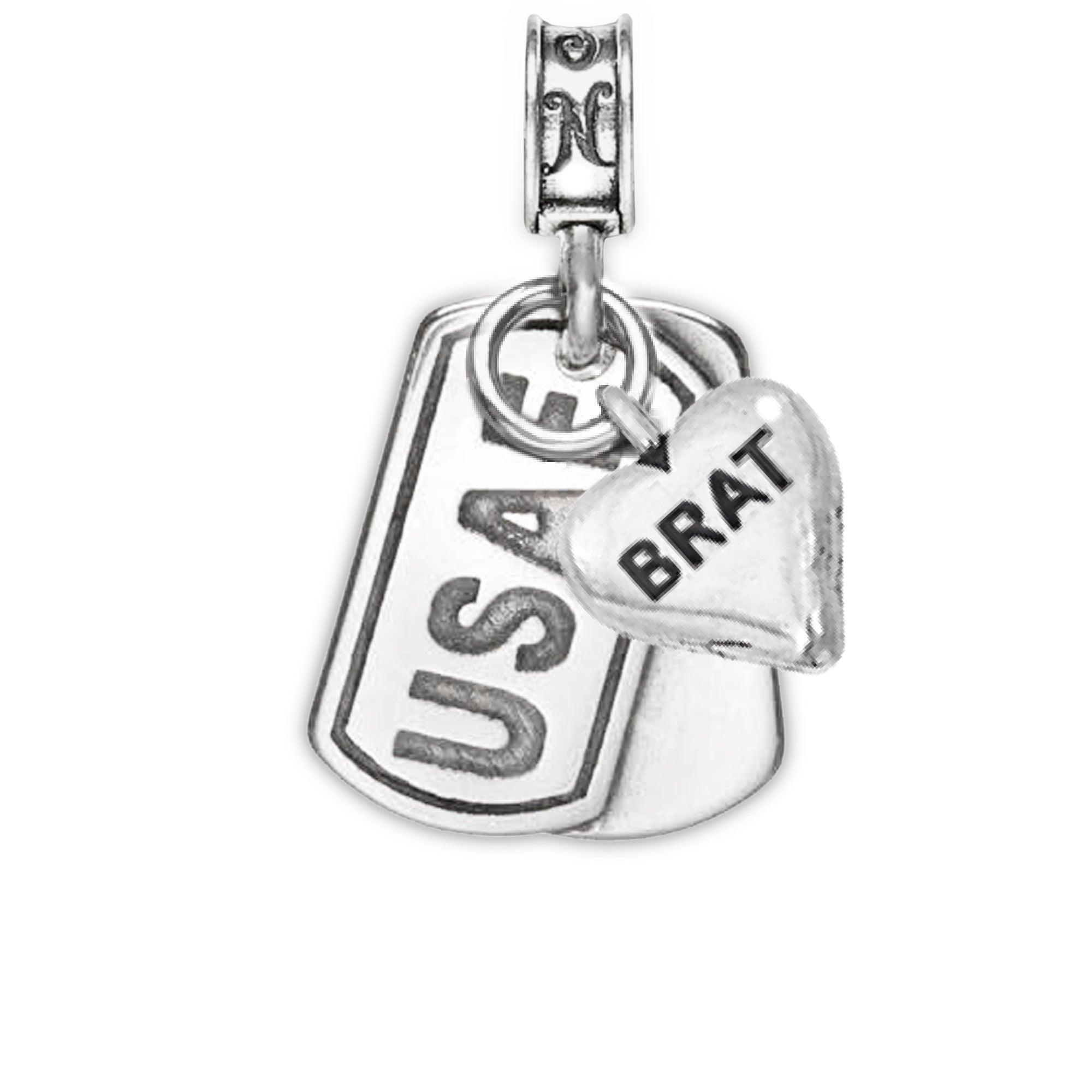USAF, Air Force, Air Force Charm, Air Force Brat