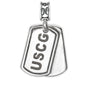 Military Jewelry, Military Charms, Military Gifts, United States Coast Guard, USCG, Coast Guard Dog Tag