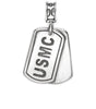 USMC, Marine Dog Tag, Marine Corps Charm, Dog Tag