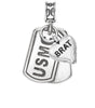 USMC, Marine Dog Tag, Marine Corps Charm, Dog Tag, Marine Brat