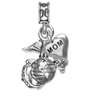 USMC, EGA, Eagle Globe and Anchor, Marine Corps Charm, Marine Corps Mom