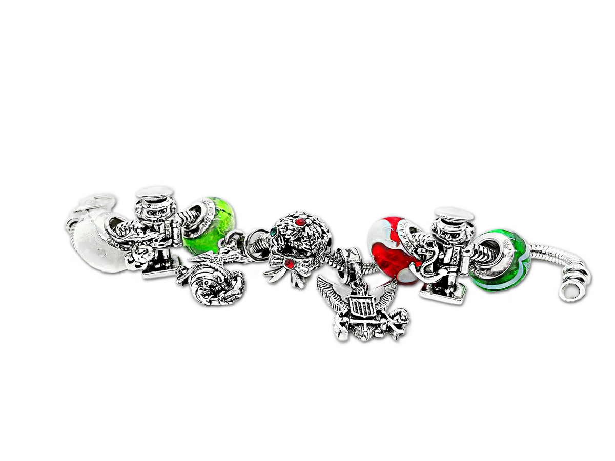 Marine Nutcracker Charm