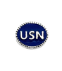 USN Beaded Charm