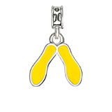 MCRD Parris Island Yellow Footprint Charm