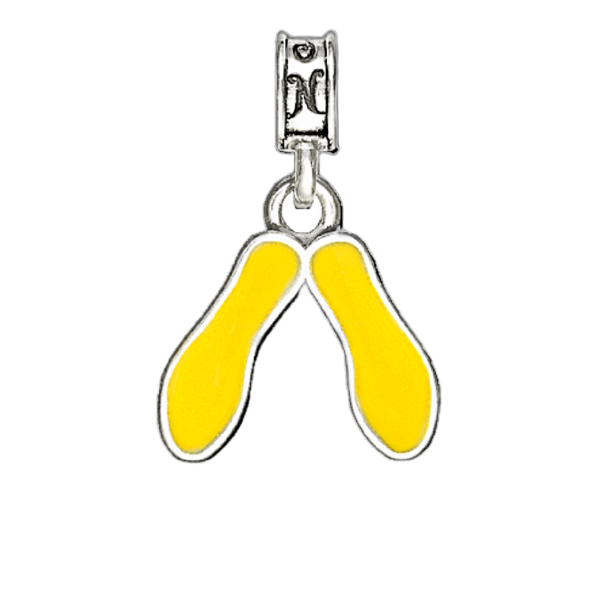 MCRD Parris Island Yellow Footprint Charm