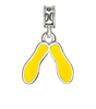 MCRD Parris Island Yellow Footprint Charm