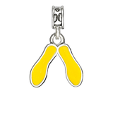 MCRD Parris Island Yellow Footprint Charm