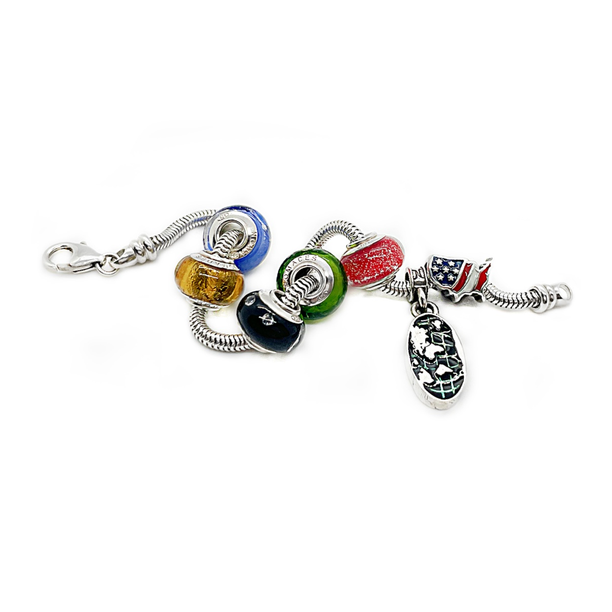 America The Beautiful Bead Charm