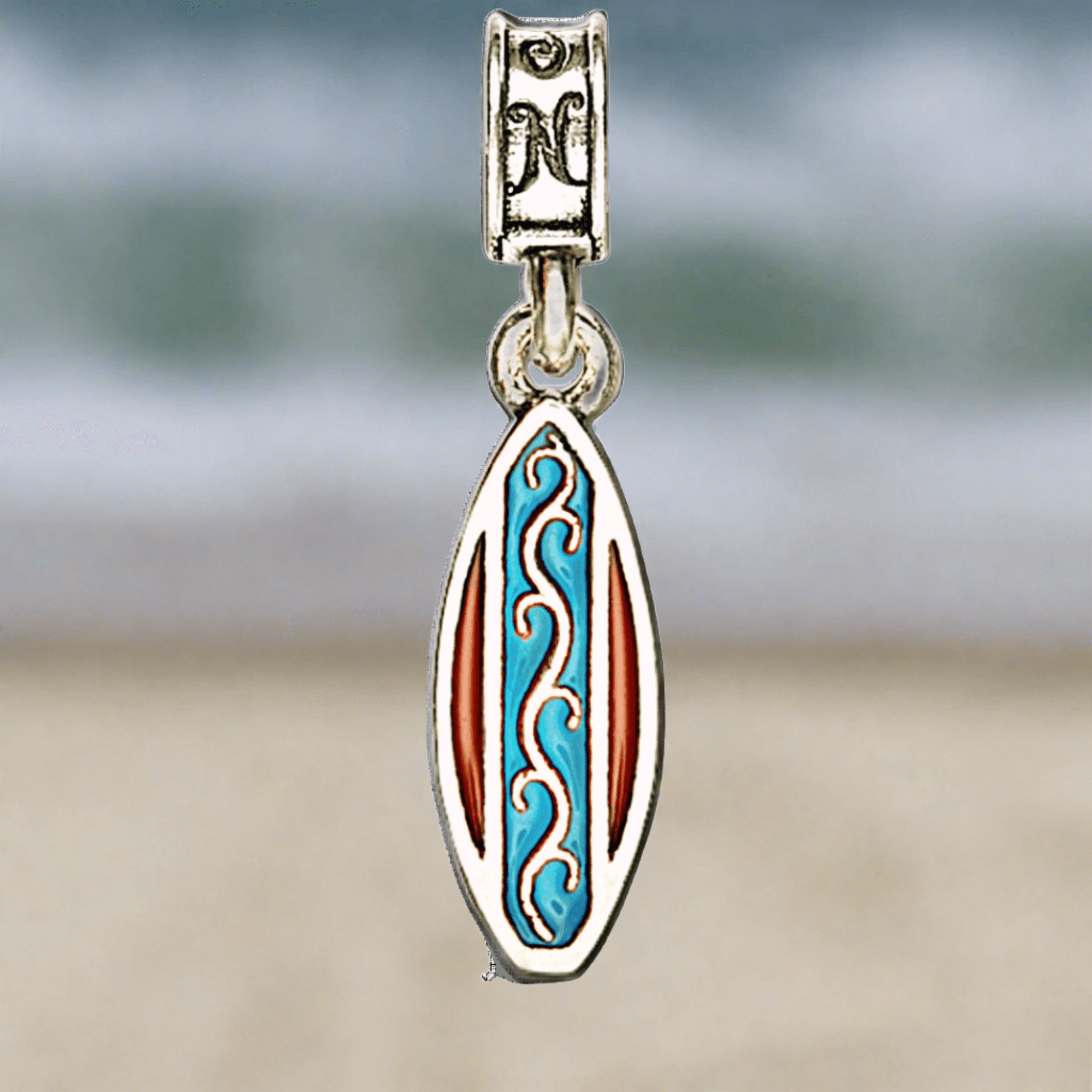 MCB Camp Pendleton Surfboard Charm