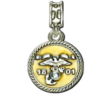 Marine Barracks 8th and I  Insignia Charm Gold