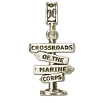 Military Jewelry, Military Charms, Marine Corps, USMC, Military Gifts, MCB Qunatico